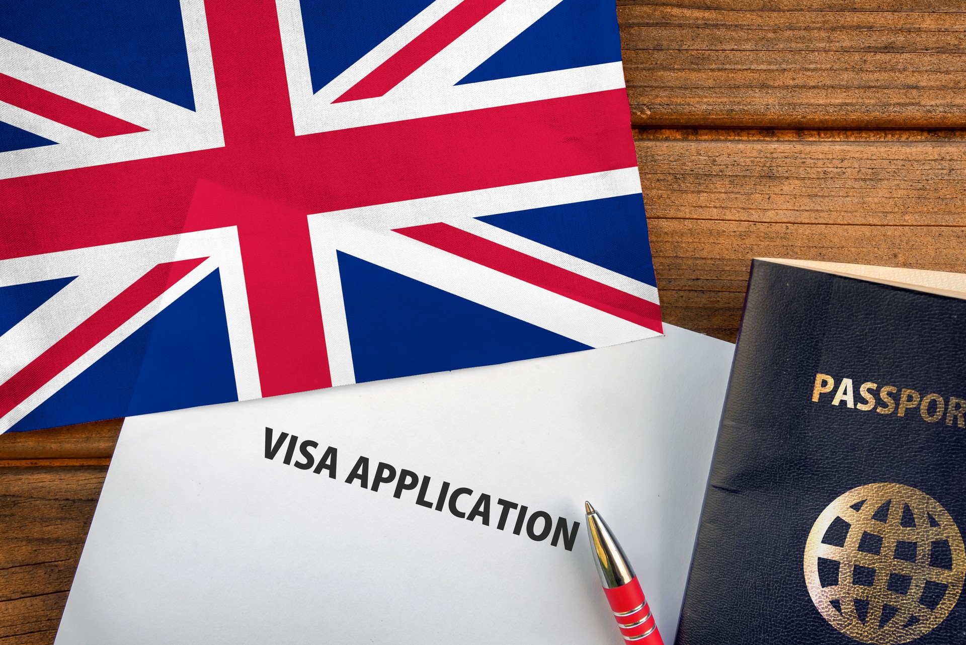 United Kingdom  Visa application form